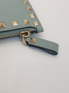 Valentino Rockstud Clutch Bag (Mint) 156956910 [P]