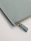 Valentino Rockstud Clutch Bag (Mint) 156956910 [P]