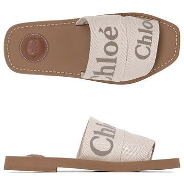 Chloe Blush Beige Woody Slipper Mule 26SS 156957835