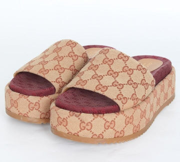 GUCCI Plattform-Slide Sandalen 36.5(235) 156957967