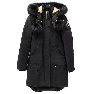Moose Knuckles Women's Grand Metis Long Padding M39LP203G-291-BK/BK 28198012