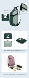 TICKET TO THE MOON Mini Rucksack 15L Dunkelgrün Jadegrün TMMBP0573 145173302 [P]