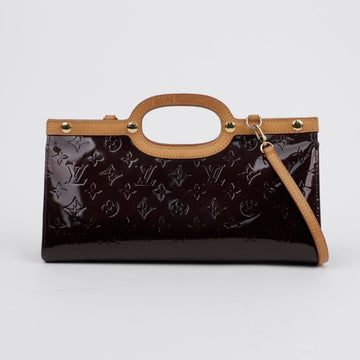 Louis Vuitton Monogram Vernis Leather Luxbury Tote Bag Amaranthe 156489024