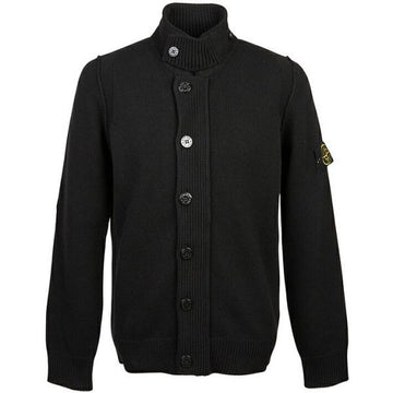 STONE ISLAND ラムズウール ボタンアップ ジャンパー 148466304