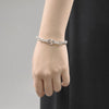Gucci Interlocking Bracelet 620798 J8400 8106 Silver 127478718 [P]