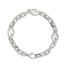 Gucci Interlocking Bracelet 620798 J8400 8106 Silver 127478718 [P]