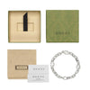 Gucci Interlocking Bracelet 620798 J8400 8106 Silver 127478718 [P]