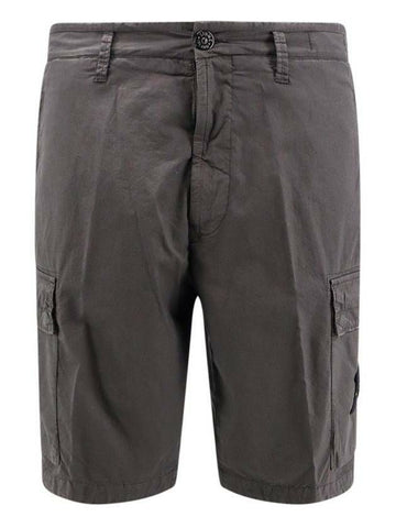 Stone Island Light Stretch Cotton Canvas Cargo Bermuda Shorts Regular Fit 8015L0803 V0065 133072204