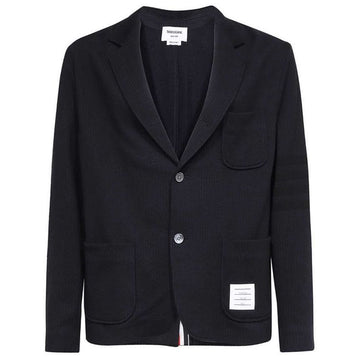 THOM BROWNE Diagonal Armband Seersucker Jacke 23FW J0063 415 52250080
