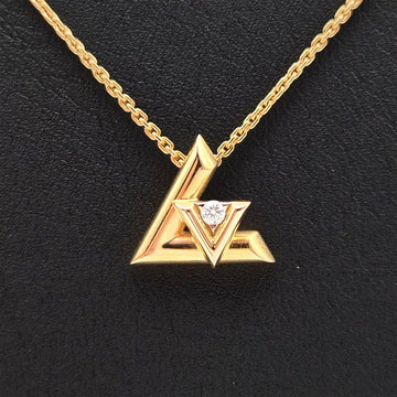 LOUIS VUITTON Klein Pendant-Halskette mit Diamanten 156960187