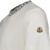 Moncler Cotton T-Shirt with Logo Trim 26 (8C00031 8390T 032) 156961161 [P]