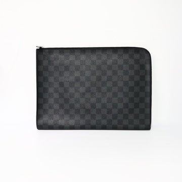 Louis Vuitton Damier Graphite Pochette Jour Clutch GM 156962164
