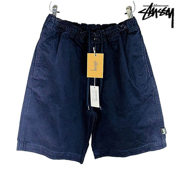 stussy Brushed Cotton Short Pants 112282 Navy 156963582