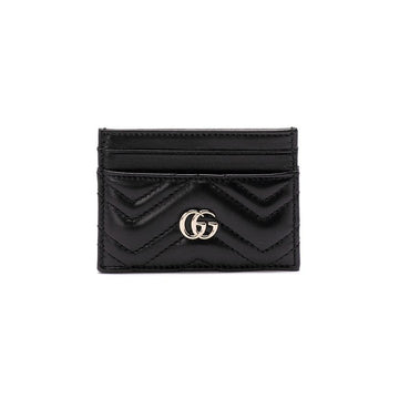 Gucci GG Marmont Matelassé Card Case Black 155183492
