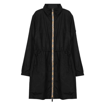 BURBERRY Lange Karomuster Nylon Parka 156972973