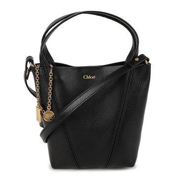 CELINE グレインレザー スモール スピン トートバッグ 156973024
