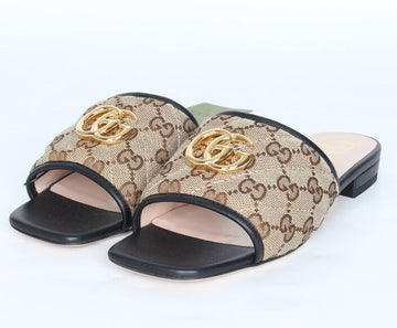 Gucci Jolly Matelassé Slide Sandals 36.5(235) 156973051