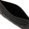 Fendi Black Napa Leather Flat Card Holder 156973050 [P]