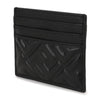Fendi Black Napa Leather Flat Card Holder 156973050 [P]