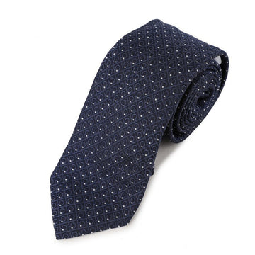 Salvatore Ferragamo Jacquard Silk Tie 35-1355-001 NAVY 789250 156973074