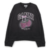 GANNI Raspberry Graphic Sweatshirt 156973075 [P]