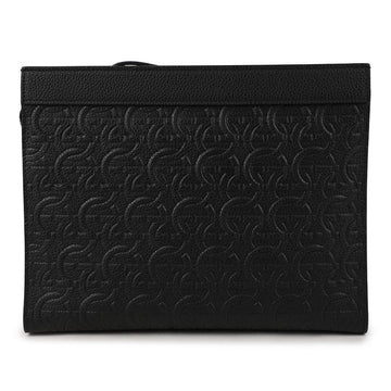 SALVATORE FERRAGAMO Gancini Clutch 24-1482-BK 156973085