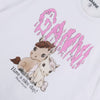 GANNI Logo-Druck T-Shirt A1050048-151 156973096 [P]