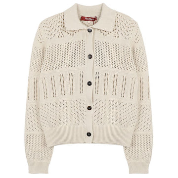 MAXMARA Cotton-Blend Strickcardigan 156973148
