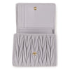 Miu Miu Small Matelassé Napa Leather Wallet 156973214 [P]