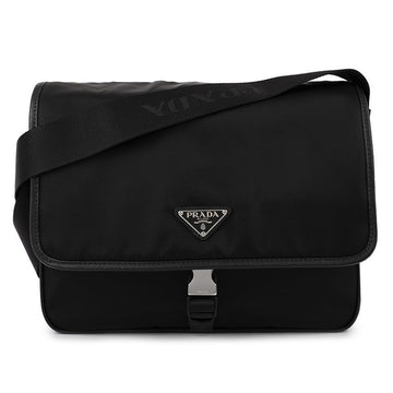 PRADA Nylon Schultertasche aus Saffiano-Leder 156973232