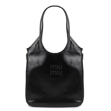 Miu Miu Leather Tote Bag 5BG311-2IEO-F0002-OON 156973274