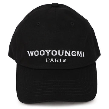 WOOYOUNGMI ブラック刺繍キャップ 156973781