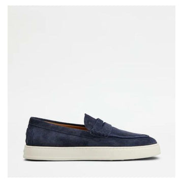 TODS Schwarze Wildleder Slipper 152531094