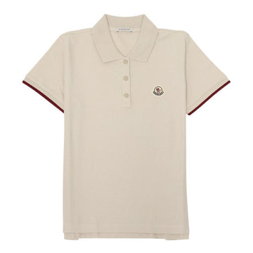 Moncler Logo Women's Polo Short Sleeve T-Shirt L1 093 8A00004 84720 224 156977940