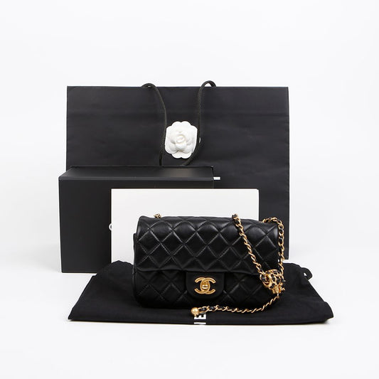 CHANEL ゴールデンボール ニューミニショルダークロスバッグ AS1787 156509519 [P]