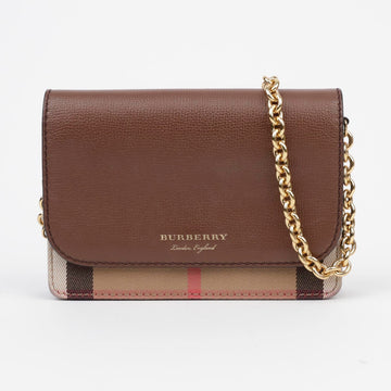 BURBERRY ニュー・ハンプシャー・ハウス・チェック・クロスバッグ・タン 156724809