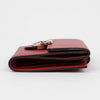 Gucci Red Leather Interlocking Wallet 156724921 [P]