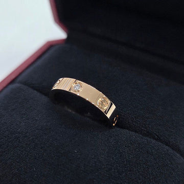 CARTIER 18k 1p Diamantring Klein 156978374