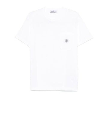 Stone Island Cotton Jersey Fissato Effect L1S15 156726311
