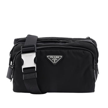 Prada Triangle Logo Re-Nylon Saffiano Crossbody Bag 156980238