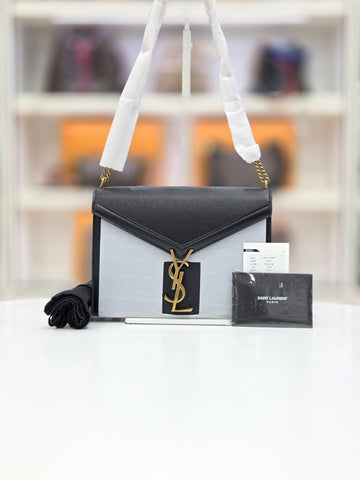 SAINT LAURENT Kassandra Gold Chain Crossbody Bag Neu 532750 156980332