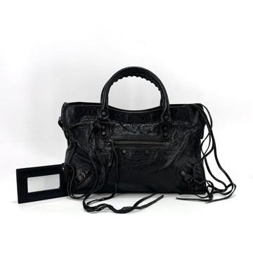 Balenciaga Classic Motor City Small Tote Black 156980354