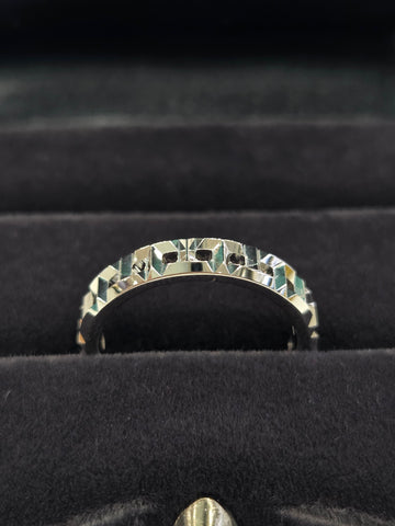 Tiffany & Co True Narrow White Gold Ring 25 Years Exhibition Item 62508477 156980361
