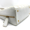 CHANEL Wild Stitch Tote Bag White 156980465 [P]