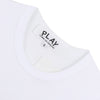 Comme Des Garcons Mini Red Heart Patch Round Neck Short Sleeve T-Shirt 156972995 [P]
