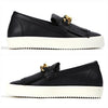 GIUSEPPE ZANOTTI RM6045 NERO ゴールドチェーン スリッポン 57144971 [P]