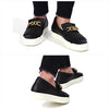 GIUSEPPE ZANOTTI RM6045 NERO ゴールドチェーン スリッポン 57144971 [P]