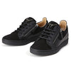 GIUSEPPE ZANOTTI RW70002 NERO ブラック ベルベット スニーカー 57145028 [P]