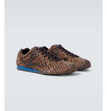 Loewe Ballet Runner 20 Inch Printed Suede Sneakers 152201499