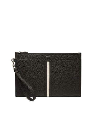 Bally Logo Leather Clutch 152202388